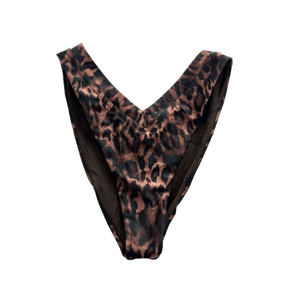 JANTHEE Kirra Bikini Bottom in Brown